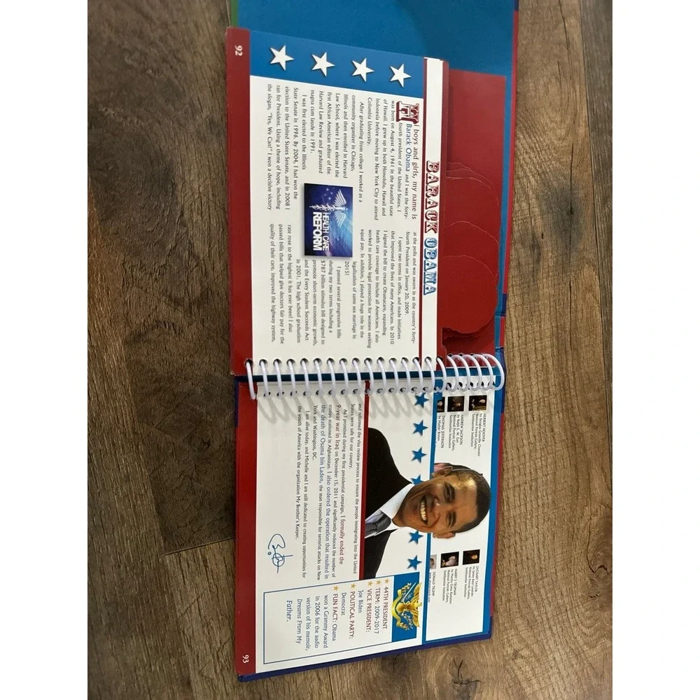 Kids Meet the Presidents Spiral Book 2016